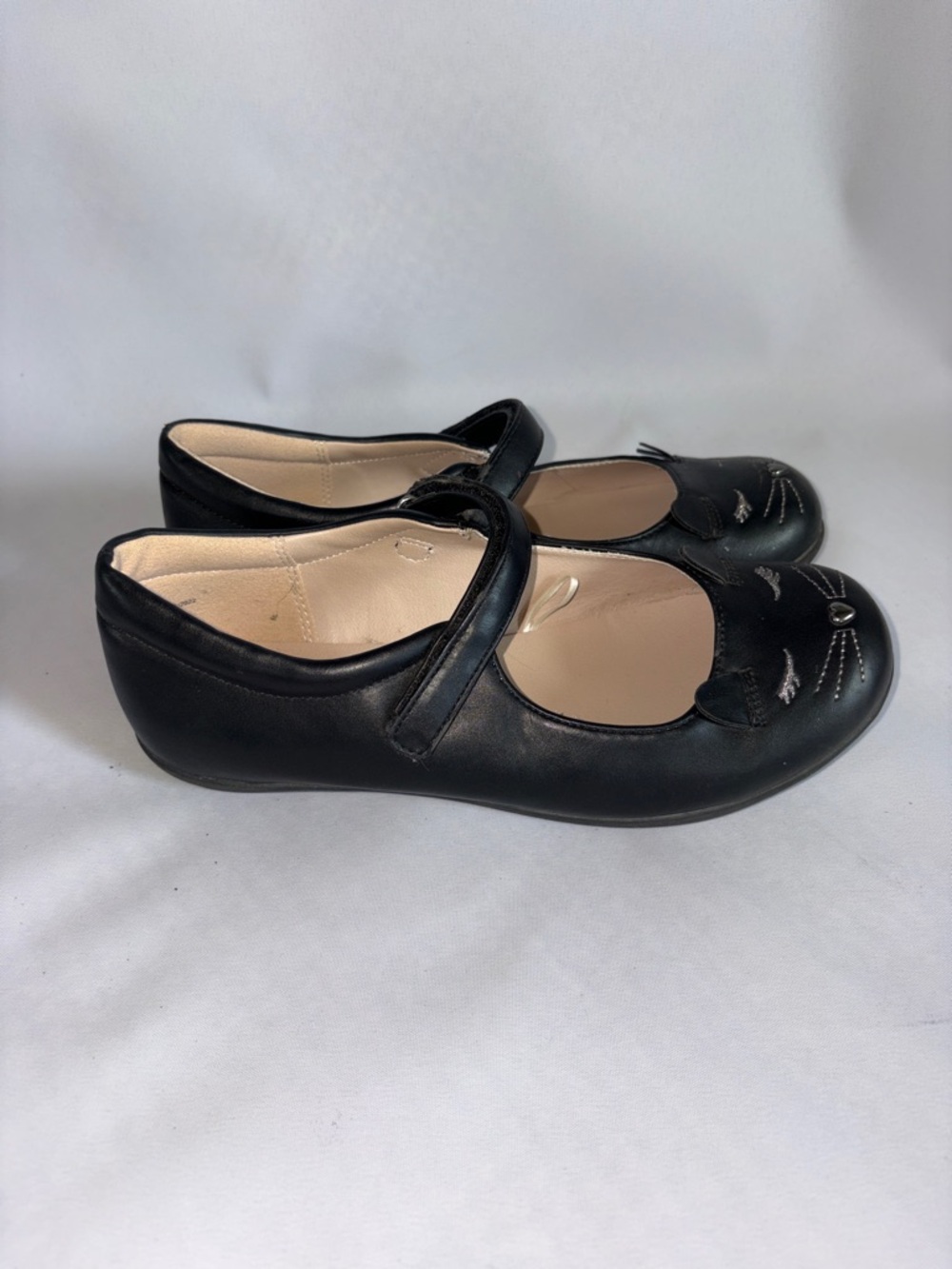 The Children's Place Black Cat Mary Jane Shoes for Kids Size 5
